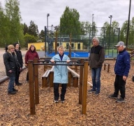 UTEGYM VID TVÄRSKOGS IDROTTSPLATS