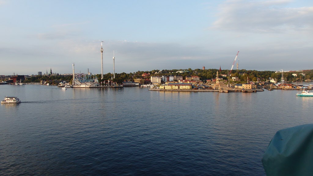 Utsikt över Grönalund och Skansen