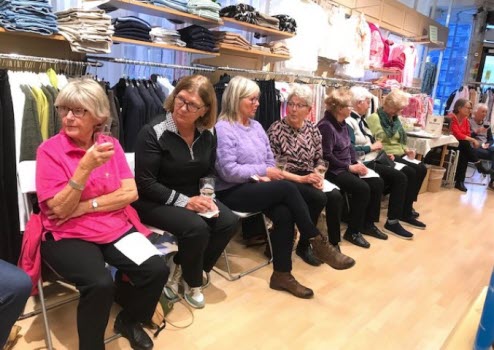 Modevisning Hedbergs